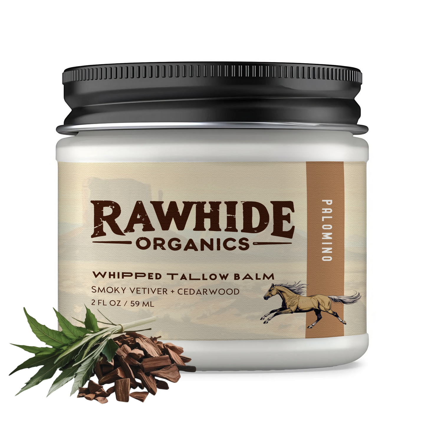 100% Organic Grass-Fed Beef Tallow Balm - All Natural Skin Moisturizer for Face, Body, Feet, and Lips